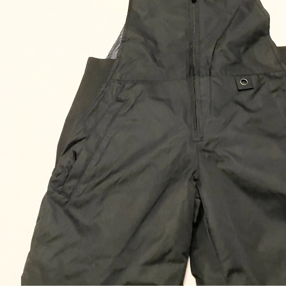 Women's Black Snow Bib Overalls - Picture 6 of 16